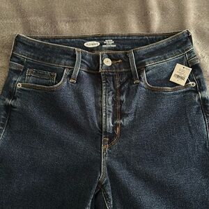 Old navy dark blue rockstar super skinny jean